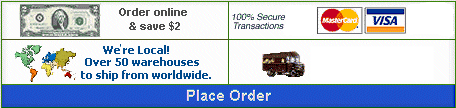 TO ORDER - Locate part numbers in our online catalog and click on image or call 1-407-699-5411 for a part quote.