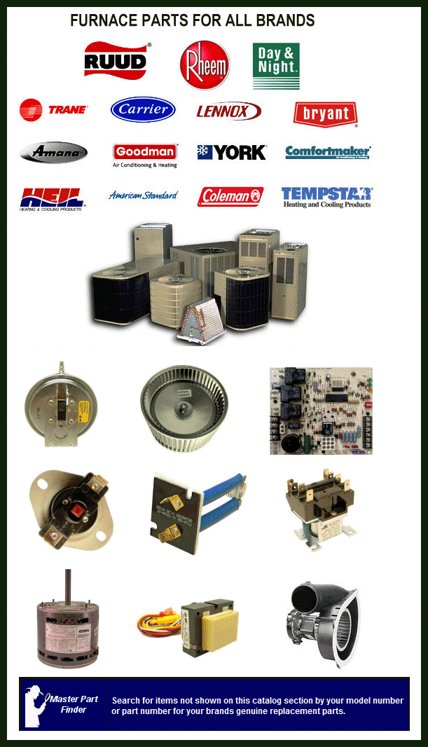 carrier furnace parts, carrier heating parts