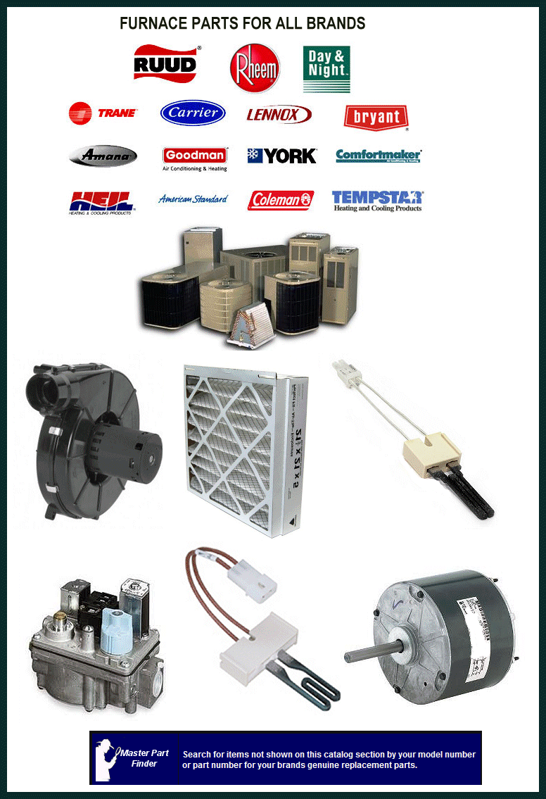 rheem heating parts