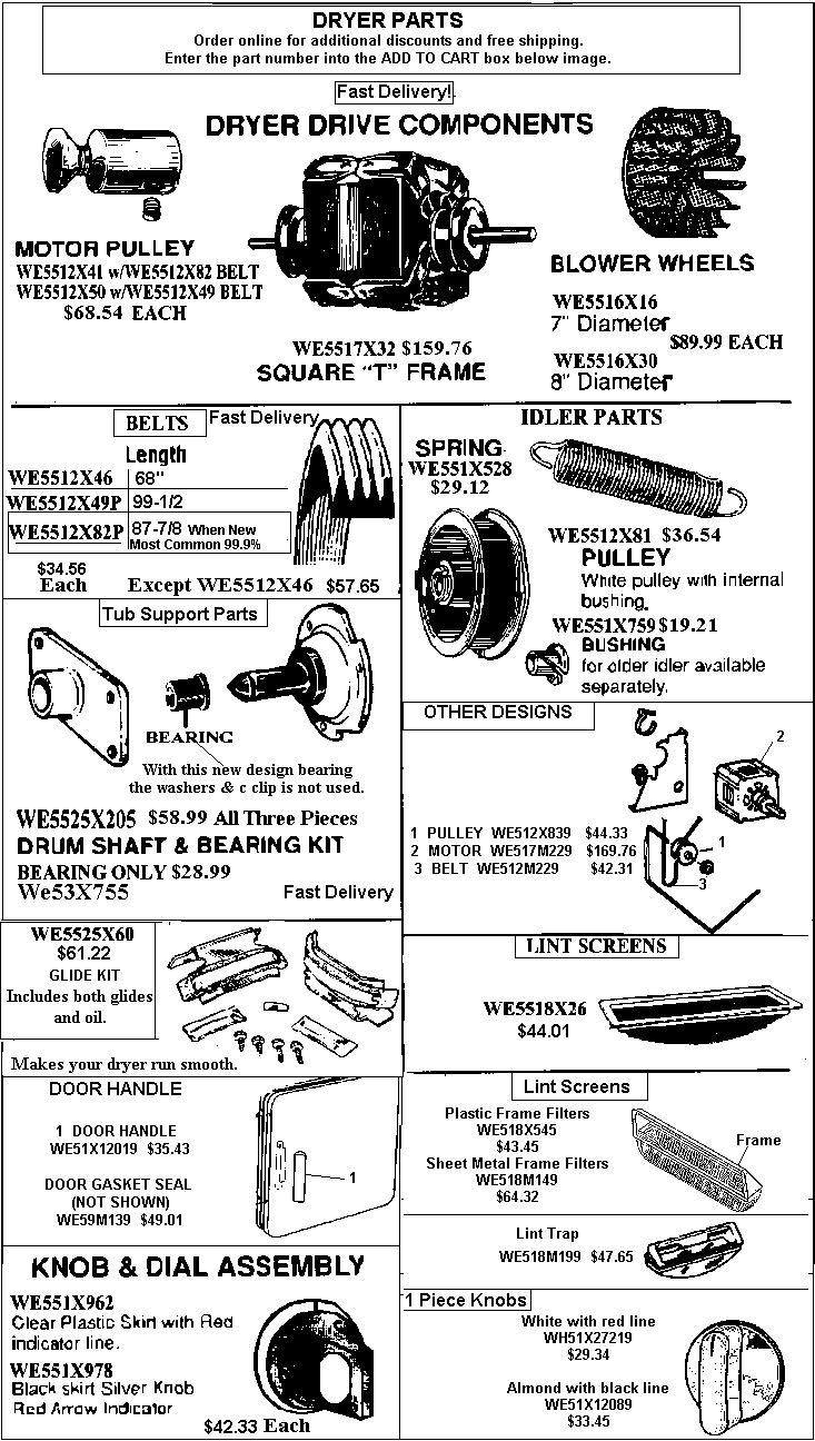 - HOW TO ORDER - Use the part number shown in the image by entering into the add to cart box below and receive $2 off and free shipping. Order 4 items and receive $10 off!