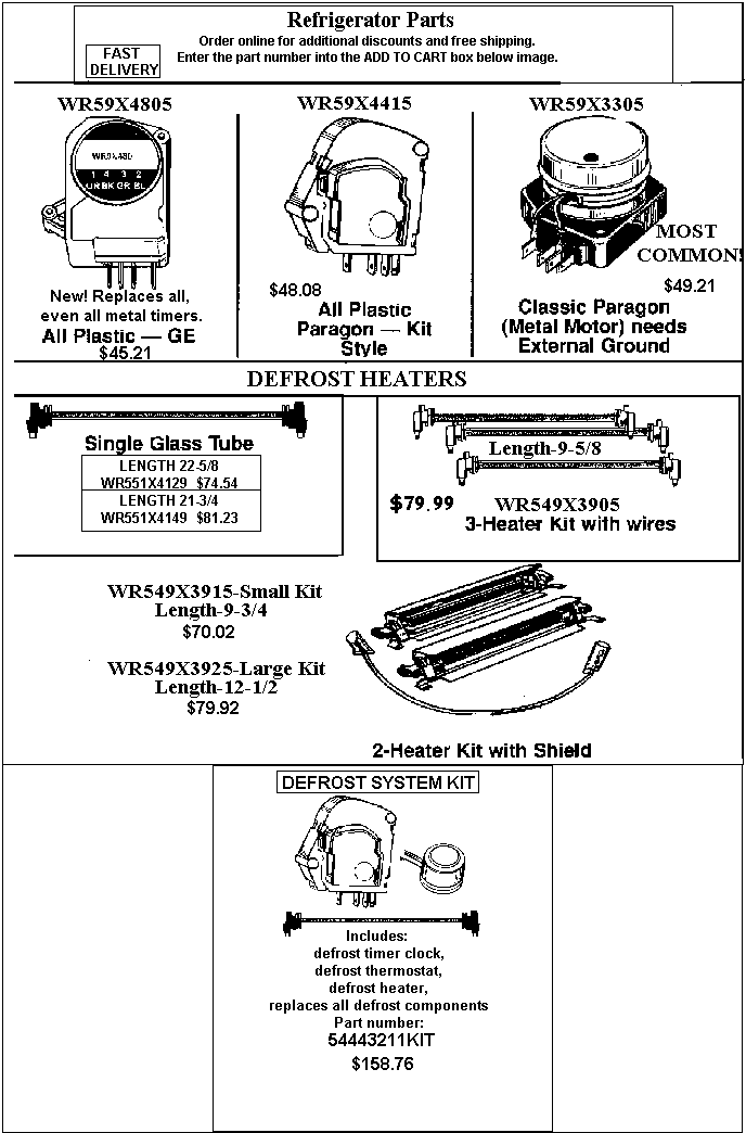 - HOW TO ORDER - Use the part number shown in the image by entering into the add to cart box below and receive $2 off and free shipping. Order 4 items and receive $10 off!
