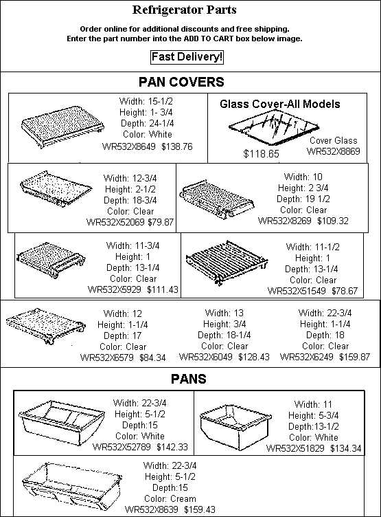 - HOW TO ORDER - Use the part number shown in the image by entering into the add to cart box below and receive $2 off and free shipping. Order 4 items and receive $10 off!