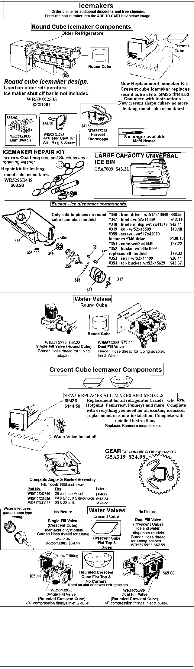 - HOW TO ORDER - Use the part number shown in the image by entering into the add to cart box below and receive $2 off and free shipping. Order 4 items and receive $10 off!