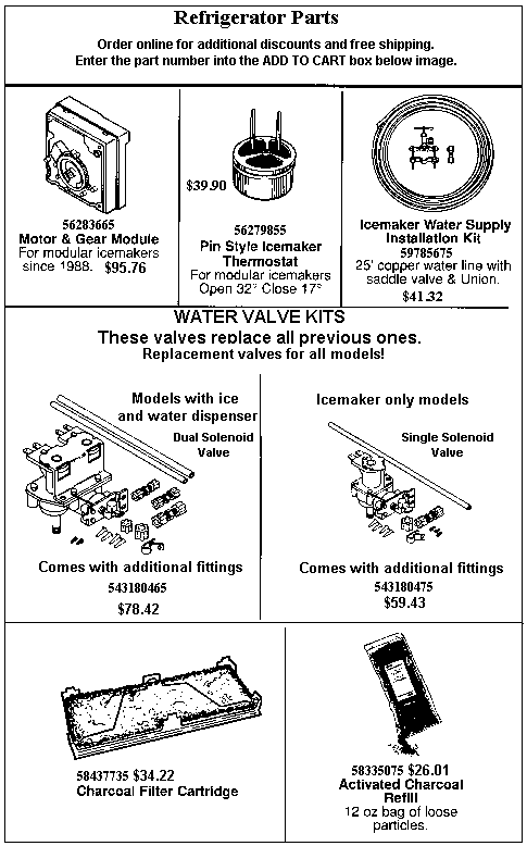 - HOW TO ORDER - Use the part number shown in the image by entering into the add to cart box below and receive $2 off and free shipping. Order 4 items and receive $10 off!