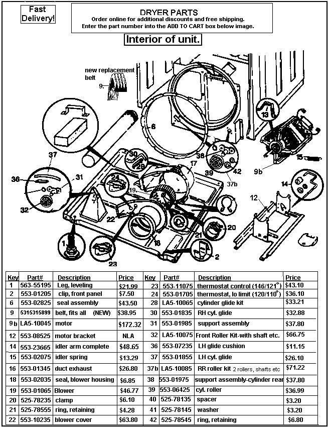 - HOW TO ORDER - Use the part number shown in the image by entering into the add to cart box below and receive $2 off and free shipping. Order 4 items and receive $10 off!