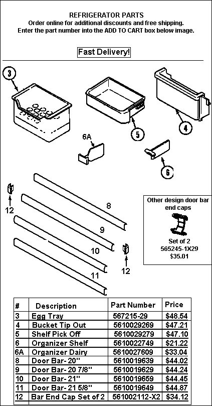 - HOW TO ORDER - Use the part number shown in the image by entering into the add to cart box below and receive $2 off and free shipping. Order 4 items and receive $10 off!