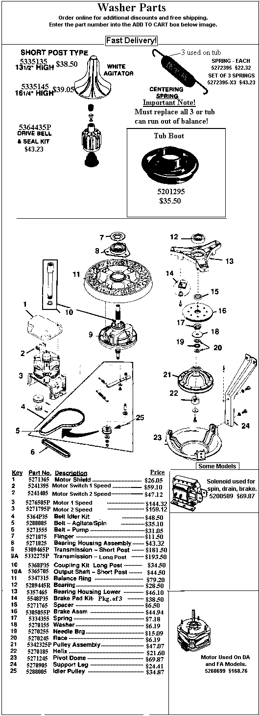- HOW TO ORDER - Use the part number shown in the image by entering into the add to cart box below and receive $2 off and free shipping. Order 4 items and receive $10 off!