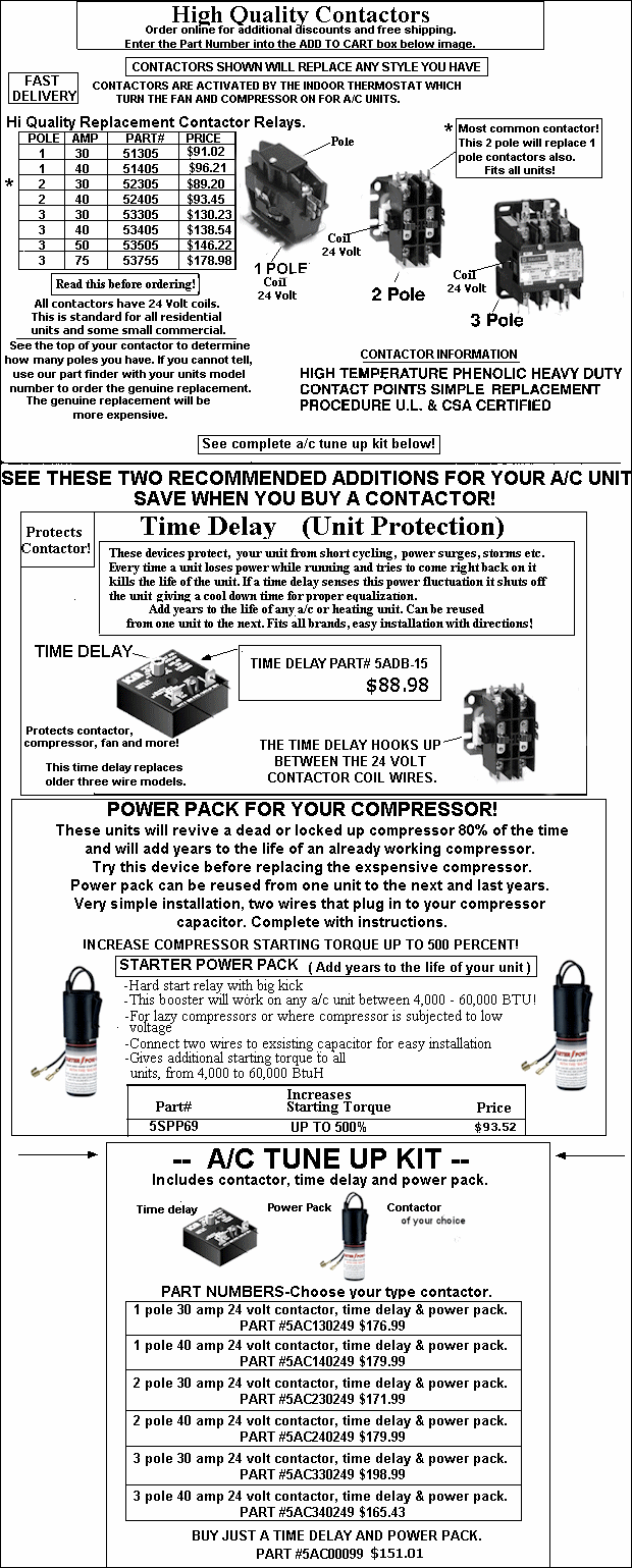 Maytag contactor,Maytag contactor relay,Maytag time delay,Maytag compressor,Maytag air conditioning part,